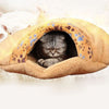 Cat Bed Soft Coral Fleece Sleeping Bag