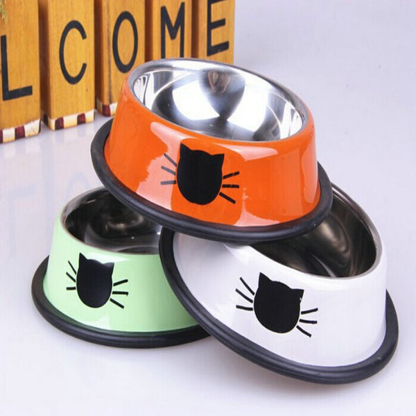 High-end Stainless Steel Cat Food Bowl 